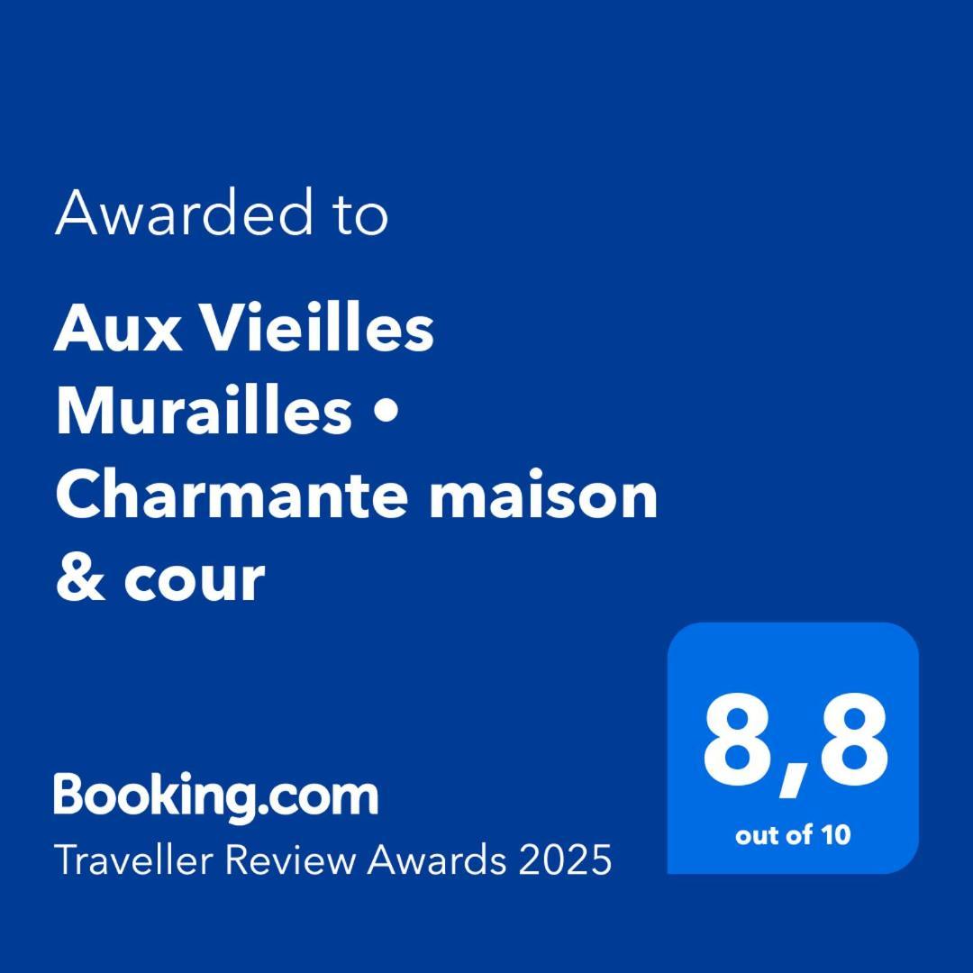 Aux Vieilles Murailles • Charmante Maison & Cour Morlaix Exterior photo